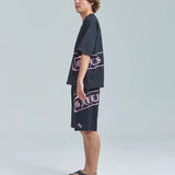 GA Glitter Emblem Shorts