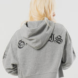 GA Cross 刺繍-Print Hoodie