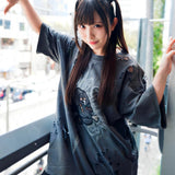 【GALFY×GALLIS ADDICTION】チー牛Tee SSMENS)