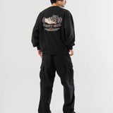 Schott/ショット CREW SWEAT SHAKE HAND HORSE