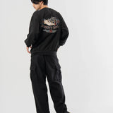 Schott/ショット CREW SWEAT SHAKE HAND HORSE