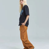 JE STUDS PRINT SS TEE