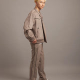 GA SUEDE-TRACK PANTS