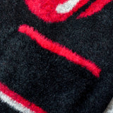 B-TRS SHAGGY KNIT JQ CARDIGAN