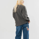 SEABEES/シービーズ TCワッフル ヘンリーネック・LSTEE