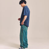 WEB限定 Cal Cru/カルクルー Adult 1/16 microstripe-TEE