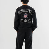 AVIREX/アヴィレックス SIGNATURE VARSITY LOGO SWEAT