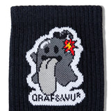 GRAF&WU-BOO GHOST ソックス