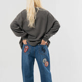 SEABEES/シービーズ TCワッフル ヘンリーネック・LSTEE