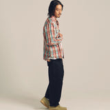 JE HEAVY FLANNEL CHECK WORK SHIRTS
