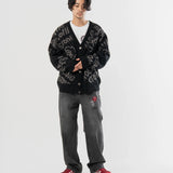 【The Rolling Stones×JACKROSE】 シグネチャー・ワッペン デニムパンツ
