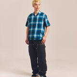 JE-ビンテージ加工・ダブルニーデニムパンツ