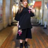 【GALFY×GALLIS ADDICTION】別注十字架わんわんSS Tee