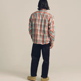 JE HEAVY FLANNEL CHECK WORK SHIRTS
