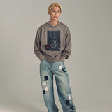 GA SUEDE BOY＆GIRL CREW