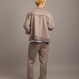 GA SUEDE COWBOY JKT