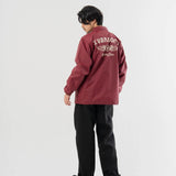 vanson/バンソン ロゴ・ナイロン コーチJKT