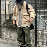 ボアスタンドカラーブルゾン