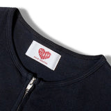 GA HEART ﾘﾌﾞｼｮｰﾄ丈ZIP UP TEE