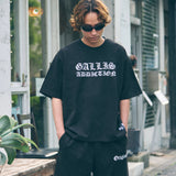 GA Suede 刺繍 SS Tee