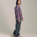JE HEAVY FLANNEL CHECK WORK SHIRTS