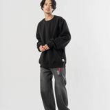 【The Rolling Stones×JACKROSE】 シグネチャー・ワッペン デニムパンツ