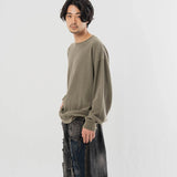 SEABEES/シービーズ TCワッフル クルーネック・LSTEE