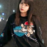 GA×GALFY-バイク乗りロンTee