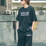 GA Suede 刺繍 SS Tee