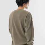 SEABEES/シービーズ TCワッフル クルーネック・LSTEE
