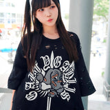 【GALFY×GALLIS ADDICTION】チー牛Tee SSMENS)