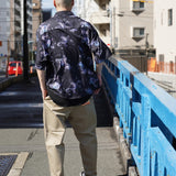 LV 総柄とろみSSシャツ