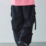 GA DENIM PARACHUTE CARGO PANTS