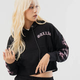 GA Cross 刺繍-Print Hoodie