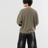 SEABEES/シービーズ TCワッフル クルーネック・LSTEE