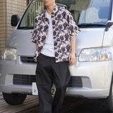 LV 総柄とろみSSシャツ