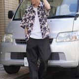 LV 総柄とろみSSシャツ