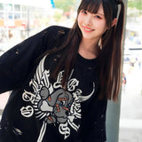 【GALFY×GALLIS ADDICTION】チー牛Tee SSMENS)