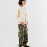 SEABEES/シービーズ TCワッフル クルーネック・LSTEE