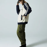 SKOOKUM KNIT LINE TRACK JACKET