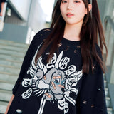 【GALFY×GALLIS ADDICTION】チー牛Tee SSMENS)