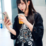 【GALFY×GALLIS ADDICTION】チー牛Tee SSMENS)