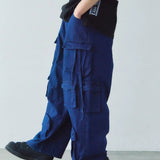GA DENIM PARACHUTE CARGO PANTS