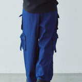 GA DENIM PARACHUTE CARGO PANTS