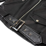 JE COW OIL LEATHER D RIDERS