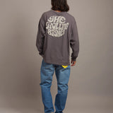 B-TRS PRINT&LINESTONE LS TEE