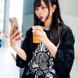 【GALFY×GALLIS ADDICTION】チー牛Tee SSMENS)