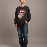 B-TRS PRINT&LINESTONE LS TEE