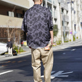 LV 総柄とろみSSシャツ