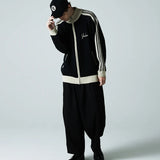 SKOOKUM KNIT LINE TRACK JACKET